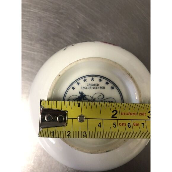 Vintage INDEPENDENCE DAY 1981 AVON Japan American Heirloom Bowl Dragonfly - Picture 6 of 6